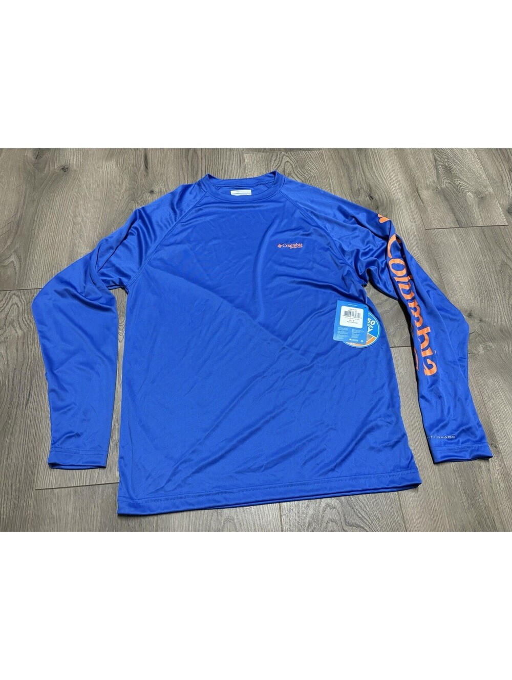 NWT Columbia PFG Terminal Tackle Omni-Shade Men's Long Sleeve T-Shirt - Size S/P